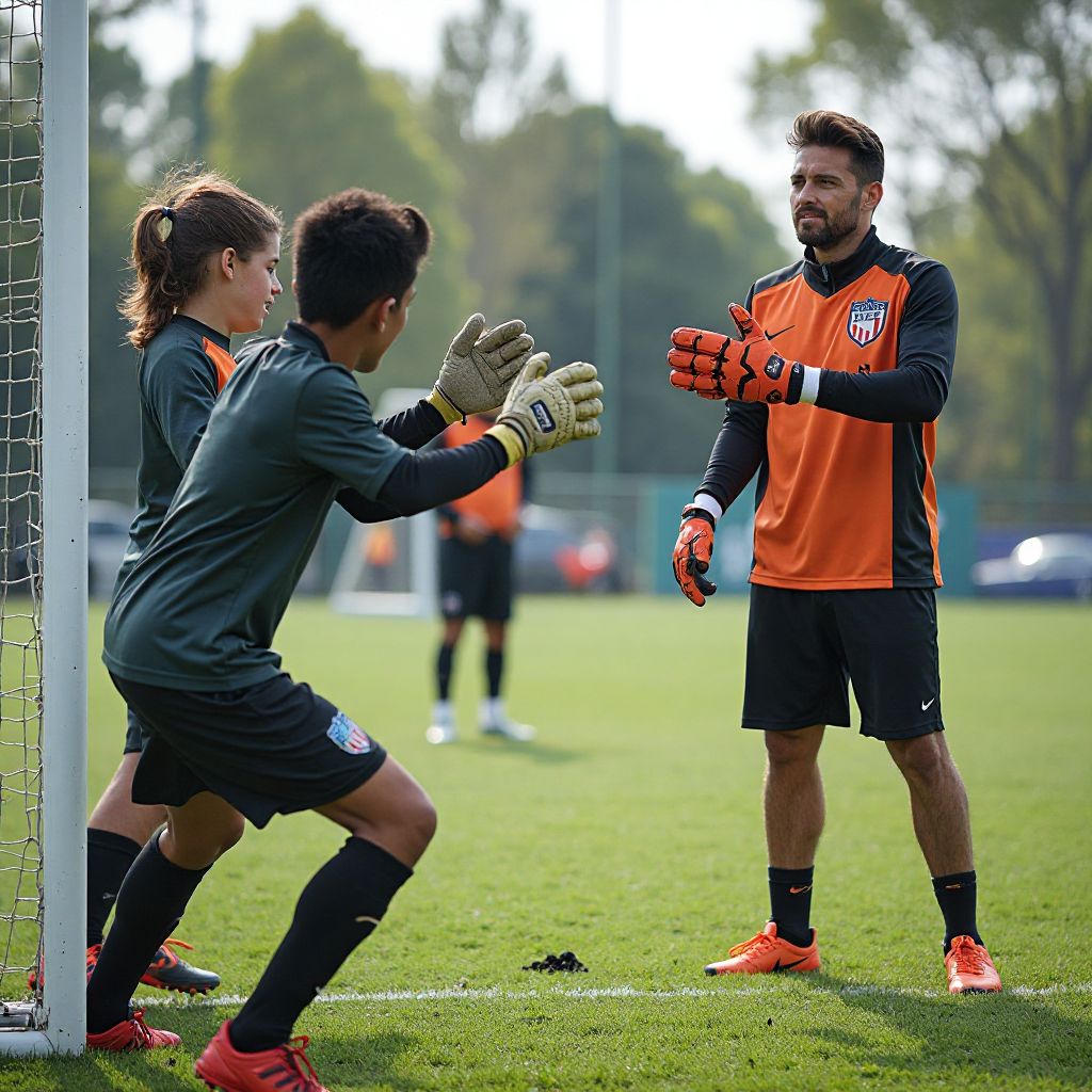 Antrenament de portar