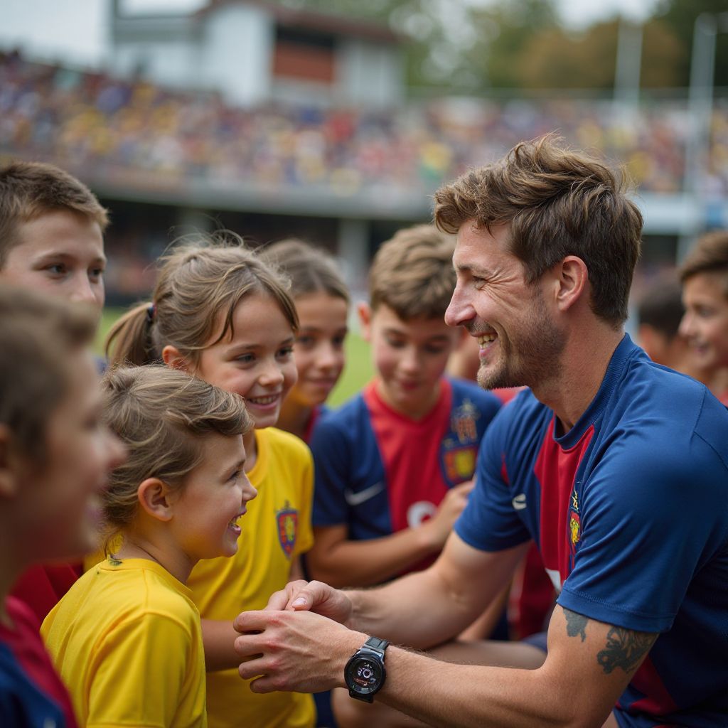 Vizită jucător profesionist